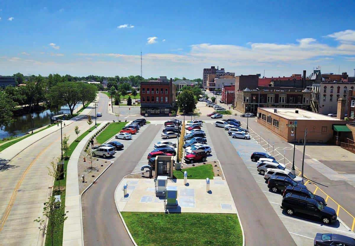 Storage Facility, Elkhart, Indiana Aerial Drone Photography dronegenuity