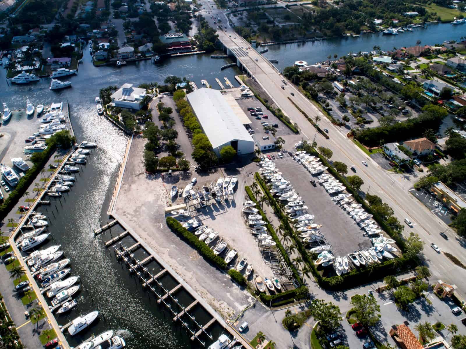 Drone Photography of a Beautiful Slidell, Louisiana Marina Aerial Imagery