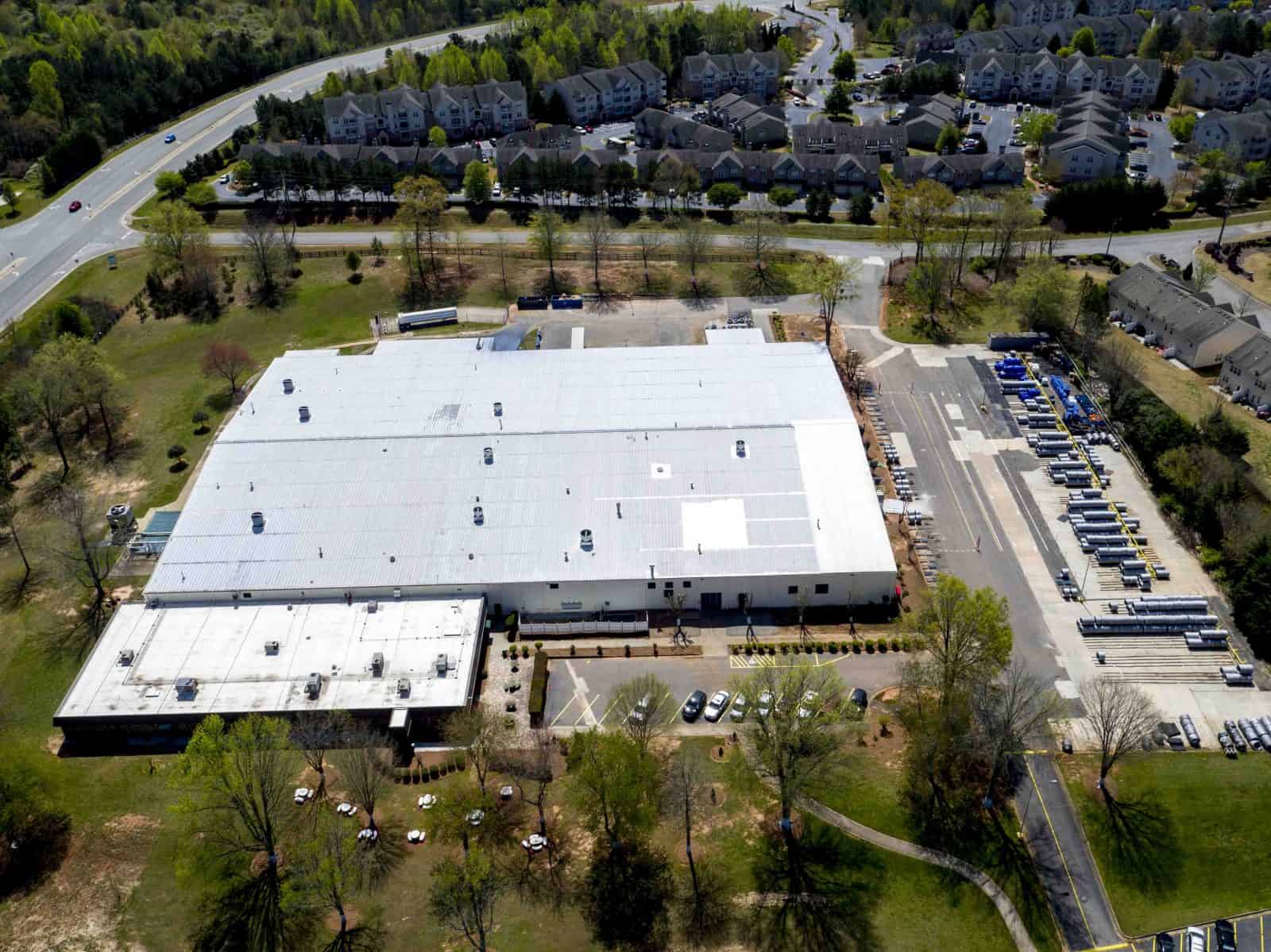 Dronegenuity aerial drone photography flowery branch georgia