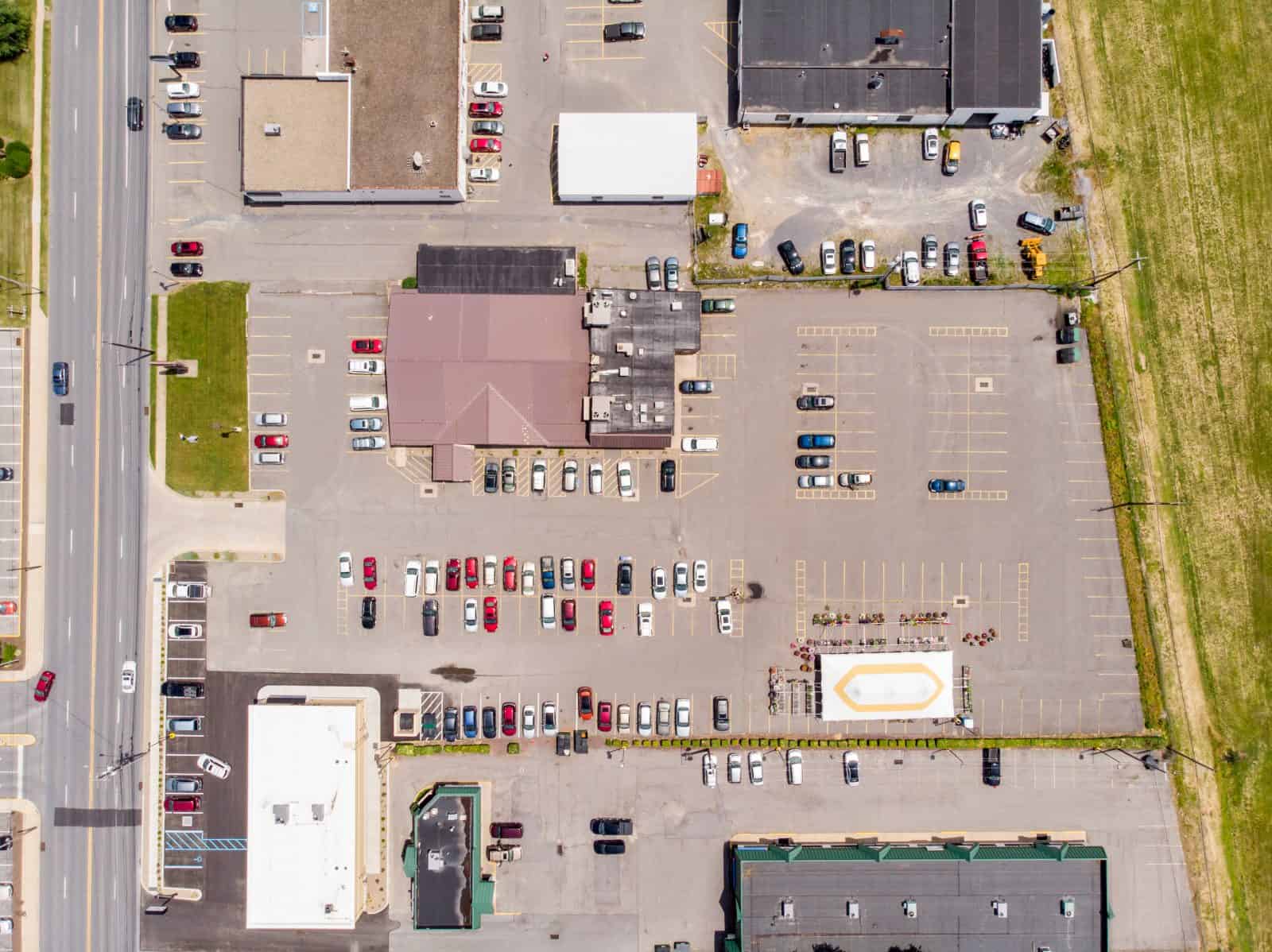 Aerial Drone Photography Williamsport, Pennsylvania Commercial Real Estate
