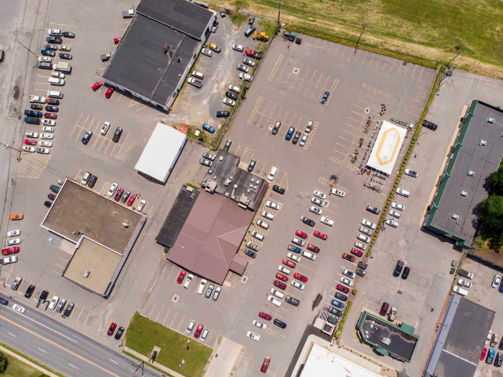 Aerial Drone Photography Williamsport, Pennsylvania Commercial Real Estate