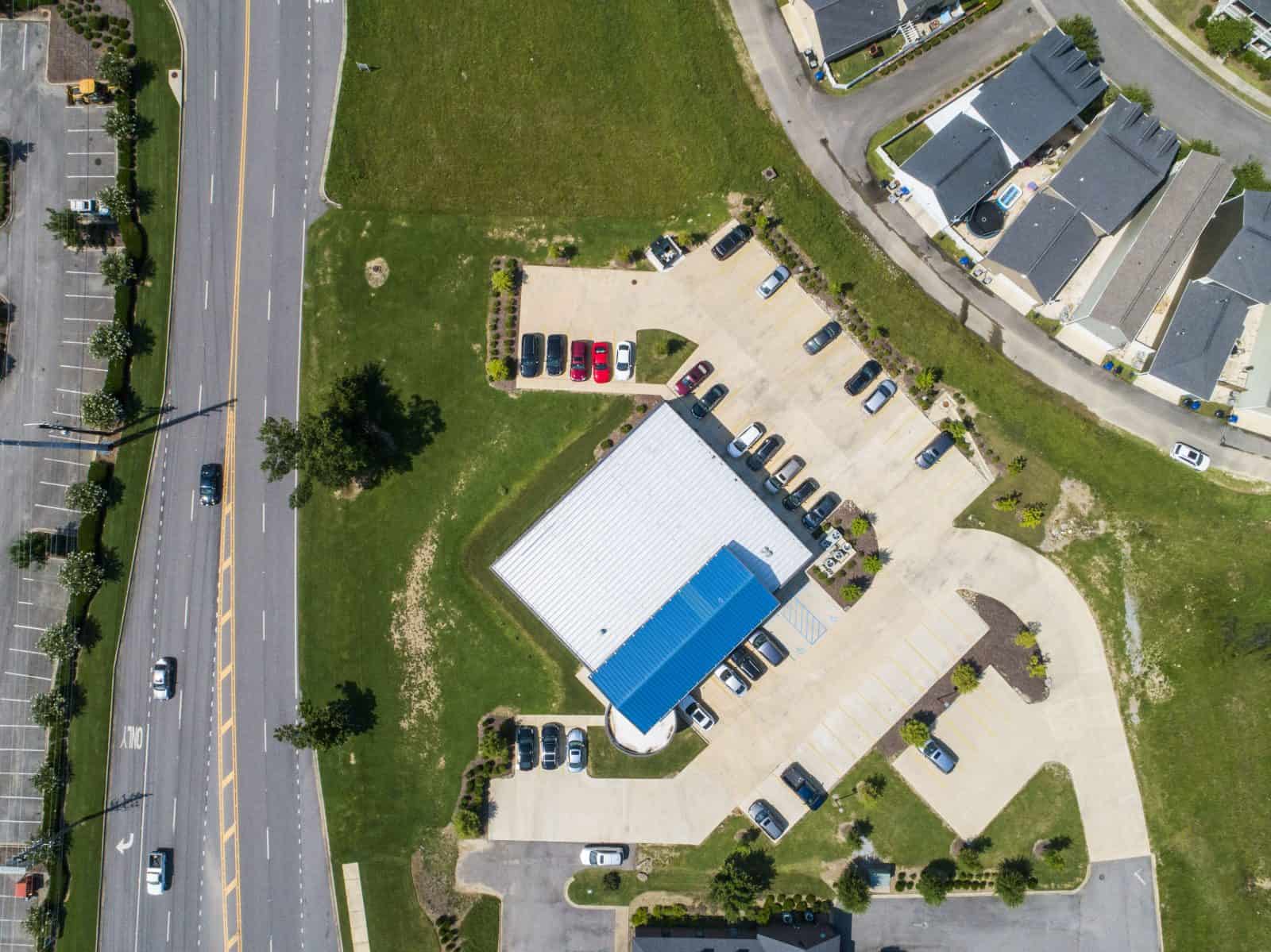 Drone Aerial Photos 268 Inverness Center Dr Birmingham, AL 35242