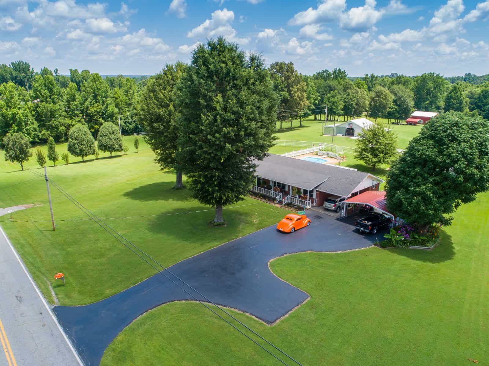 Aerial Drone Photos of 529 Hwy 45 N Bradford, Tennessee