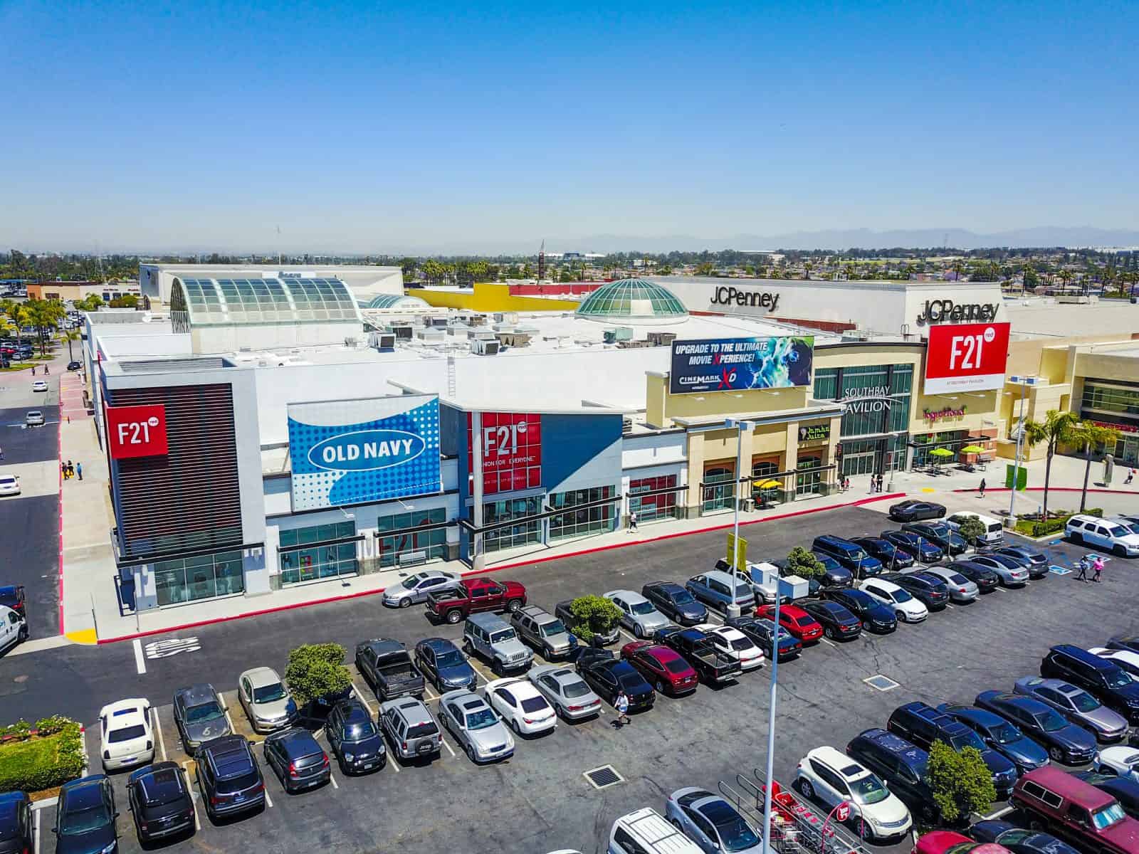 Commercial Drone Photography SouthBay Pavillion, Carson, California 90746