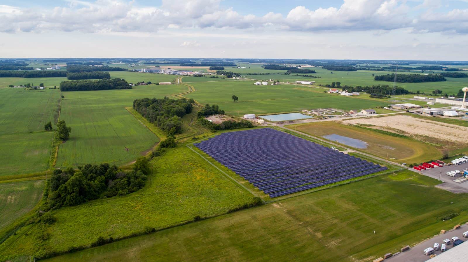 Drone Imagery Jackson Center, Ohio Aerial Photography