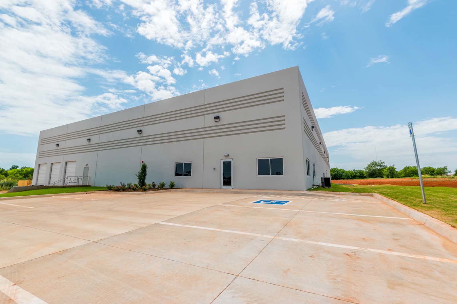 ground photo of commercial building in Oklahoma