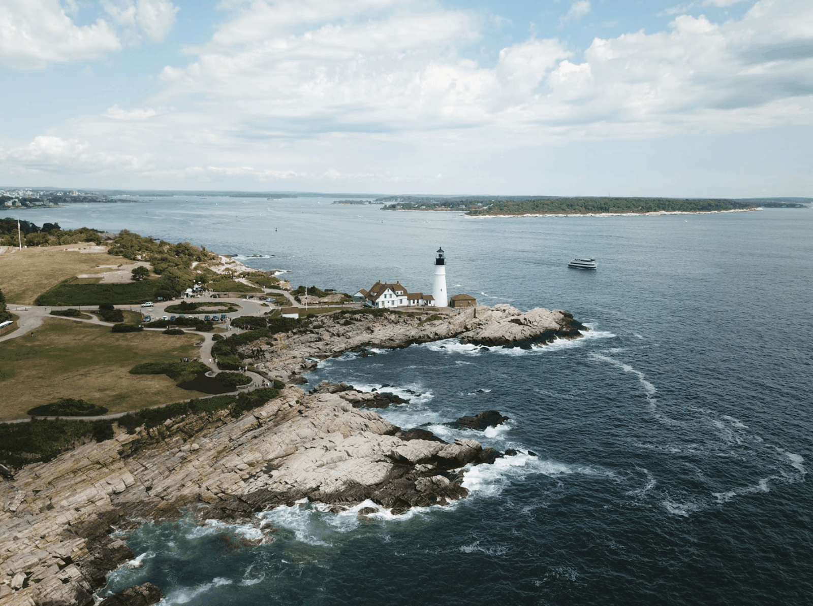 Four Seasons in Maine dronegenuity