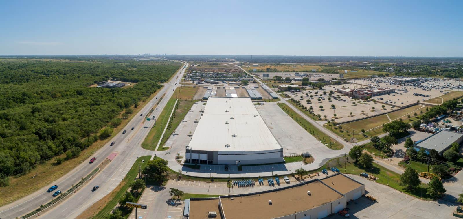 Drone Photos 401 Southwestern Blvd, Coppell, TX 75019