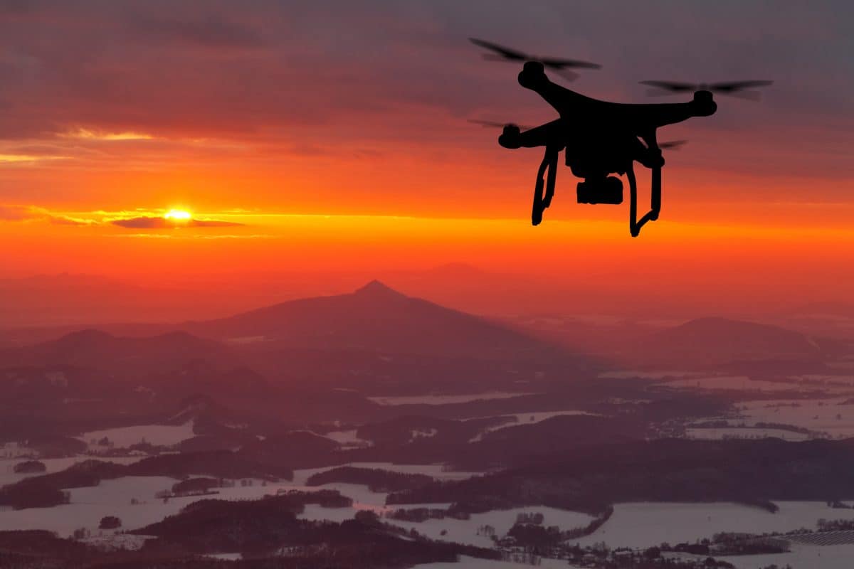Drone Sunset Photography