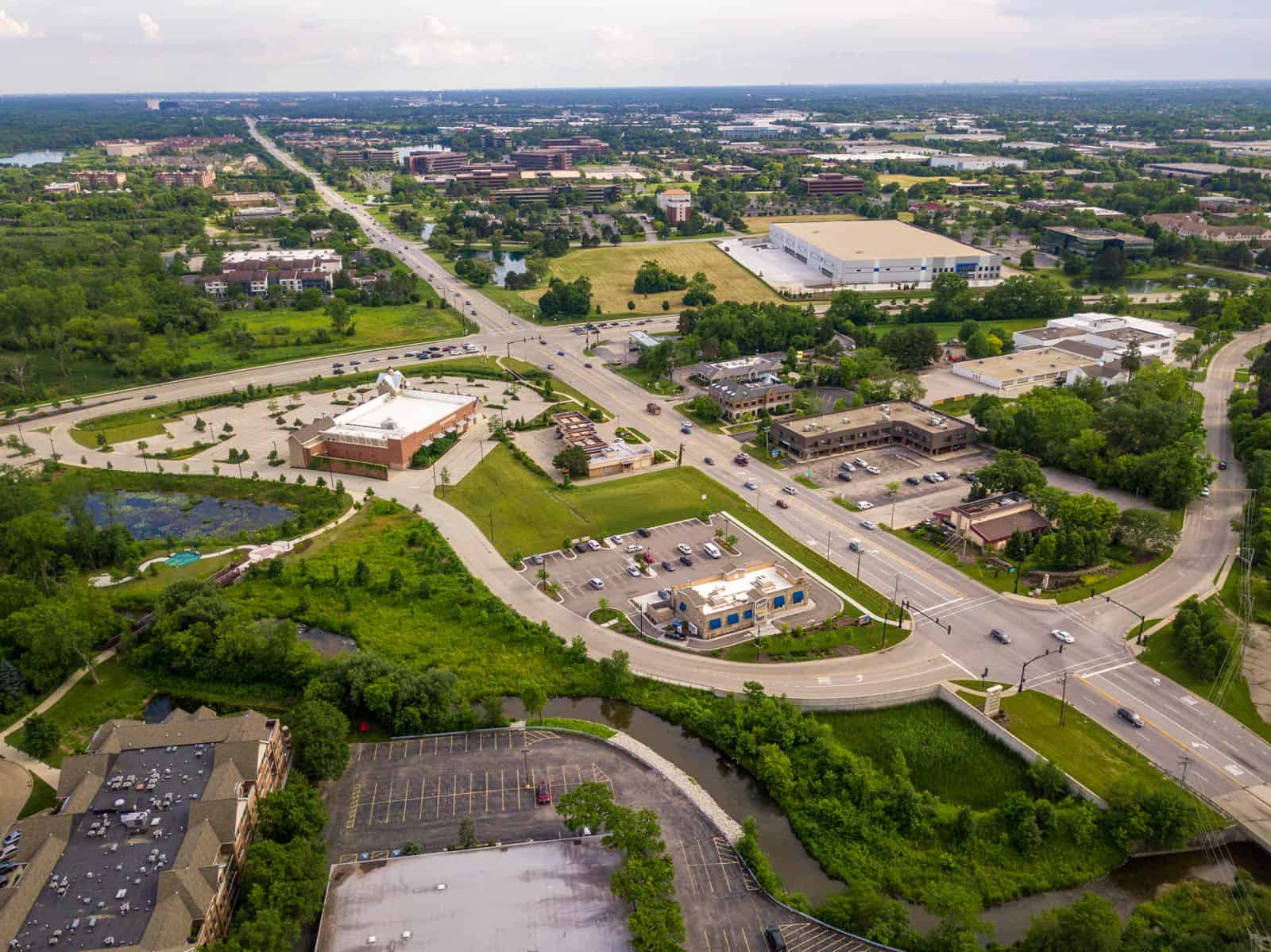 Lincolnshire Commercial Real Estate Drone Photography dronegenuity