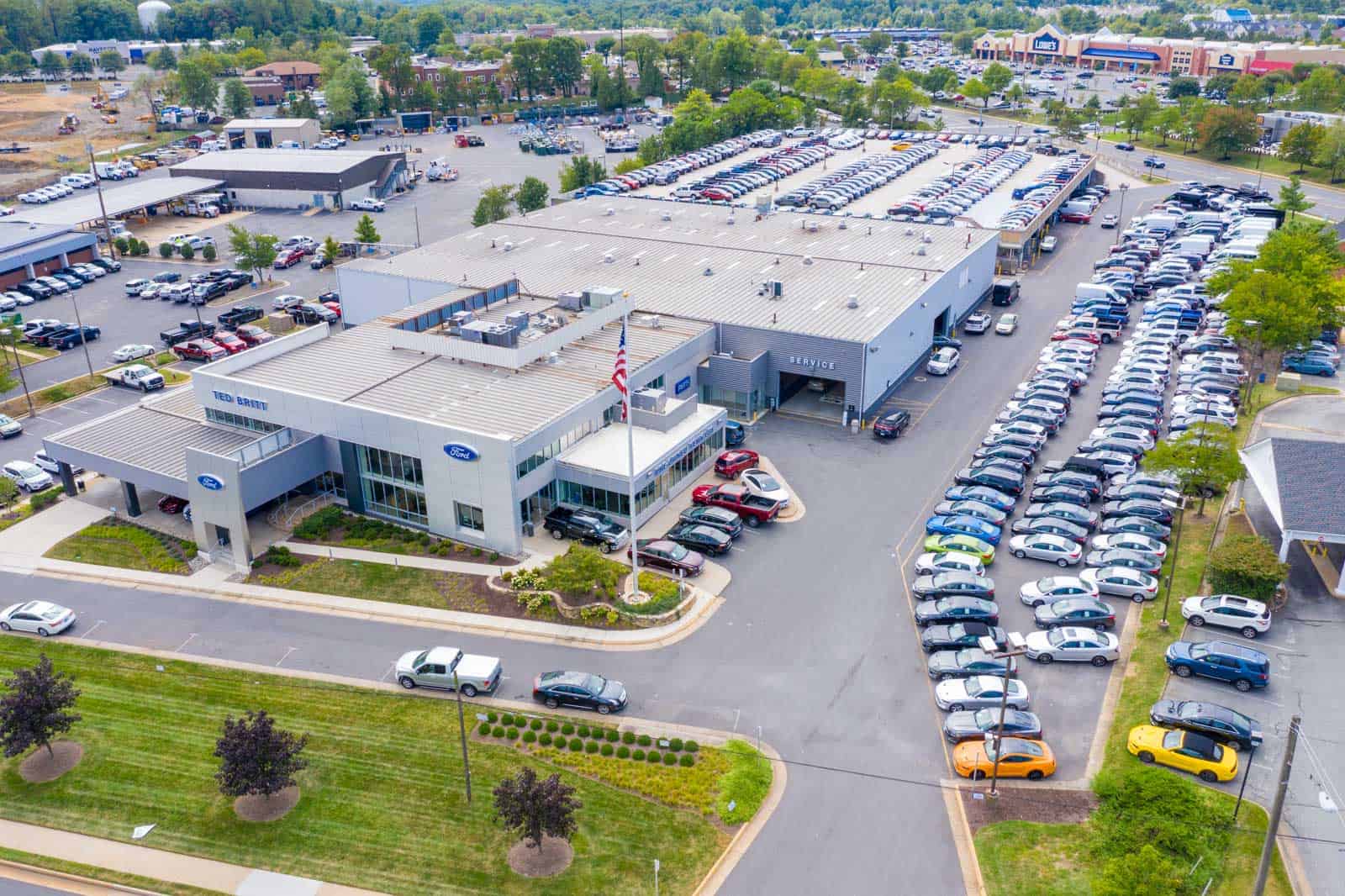 Fairfax, VA Commercial Real Estate Aerial Photography dronegenuity