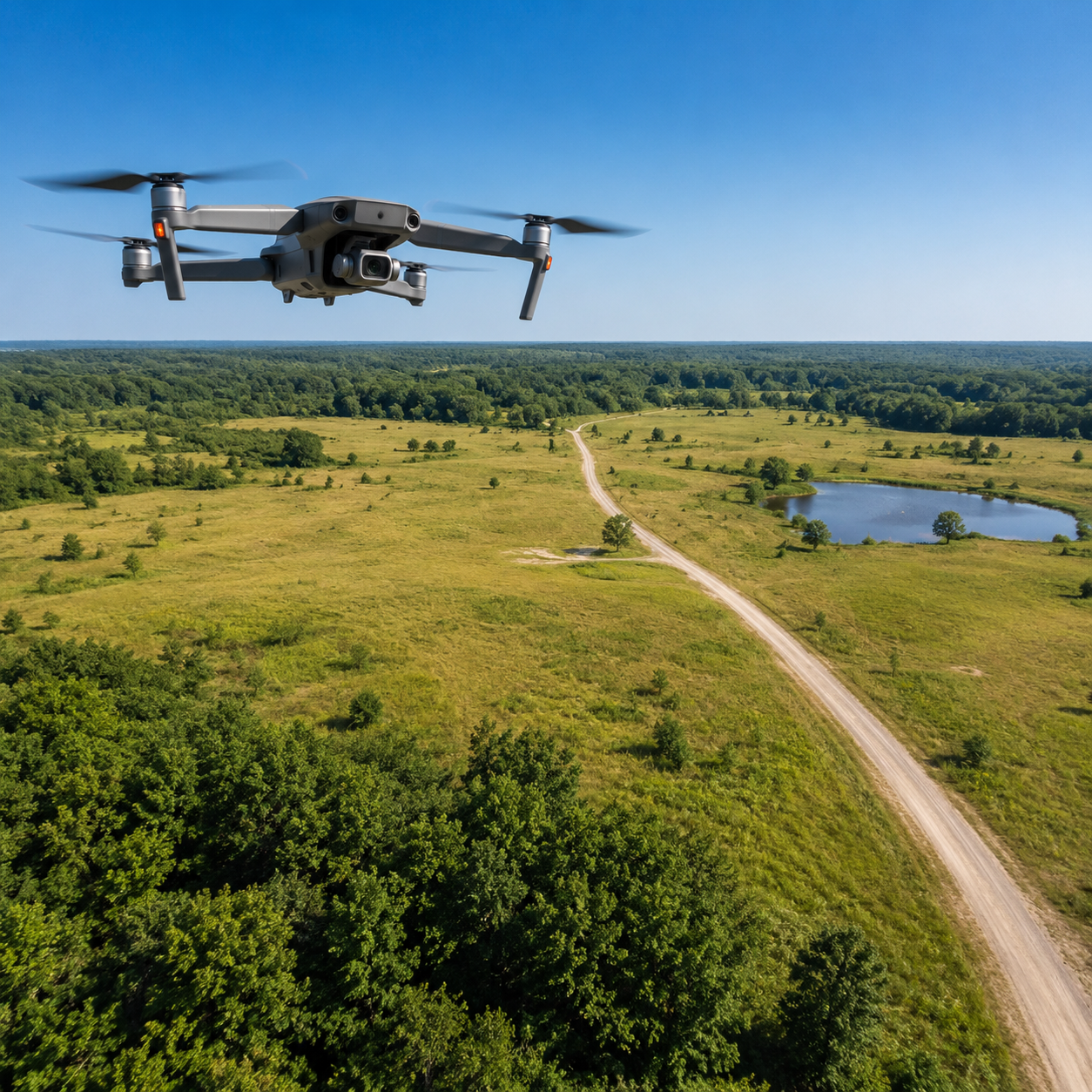 Vacant Land Drone Video Package